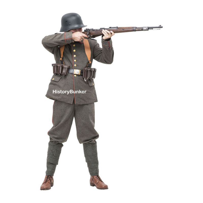 WW1 Imperial German Soldier uniform 1916 with webbing FOR HIRE