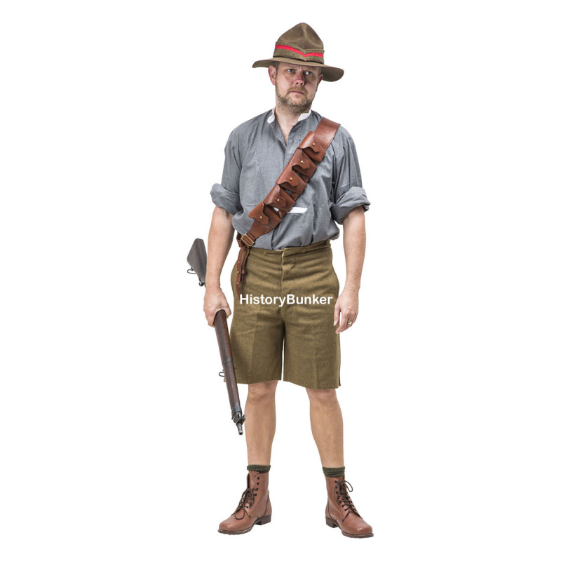 WW1 New Zealand uniform at Gallipoli 1915