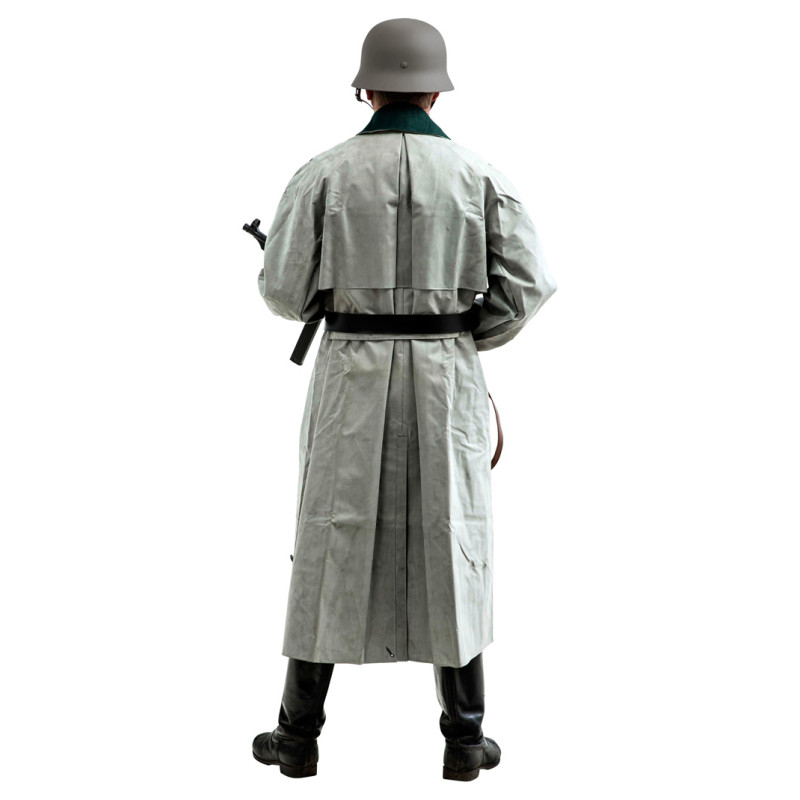 WW2 German Rubberised Motorcycle Overcoat Kradmantel