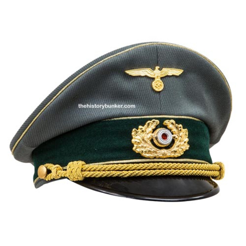 WW2 German Officer Tricot Visor Caps