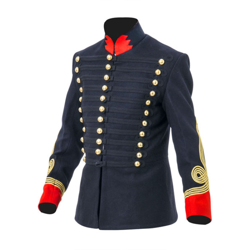 British Army Hussars Jacket Pelisse - Steampunk Military Uniforms