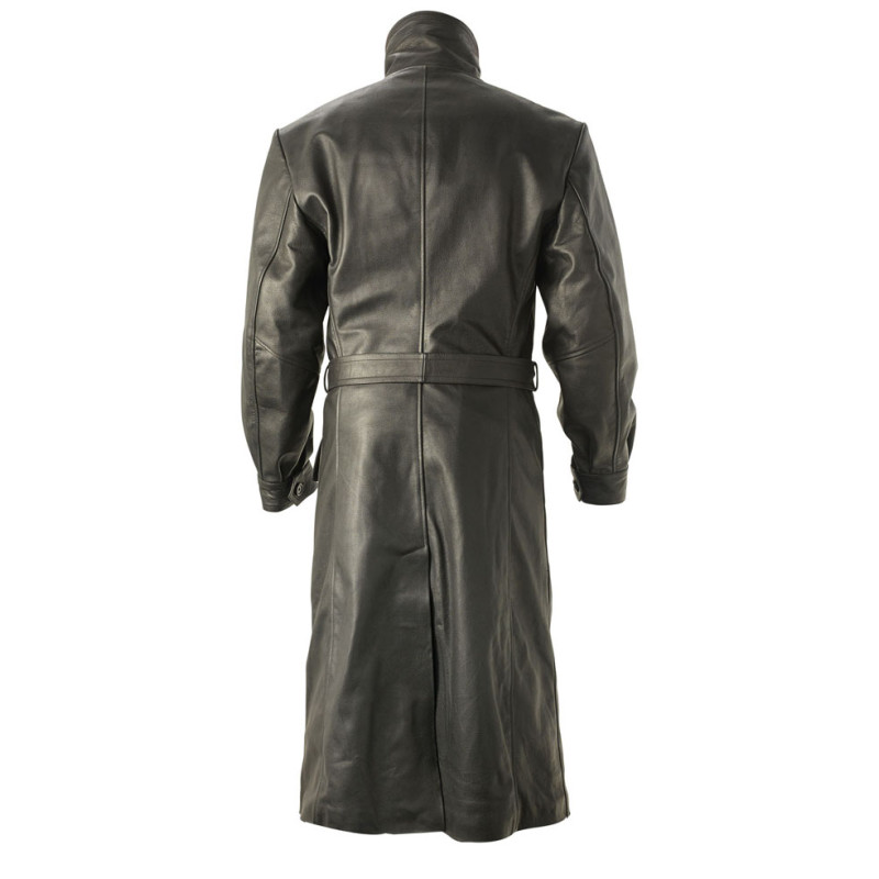 WW1 RFC Royal Flying Corps Leather Coat - BLACK