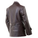 WW2 Soviet Red Army tank crew leather jacket - brown leather - vintage leather jacket
