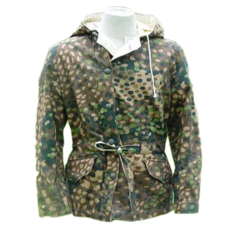 WW2 German WW2 Pea dot camouflage reversible winter parka