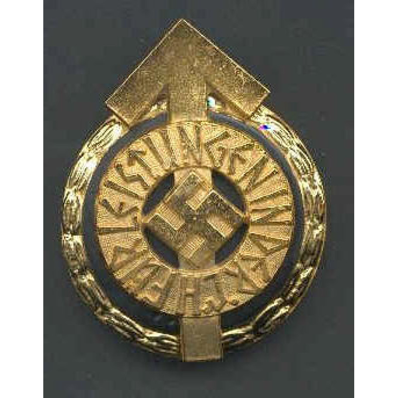 WW2 German Hitler Youth Golden Leader Badge
