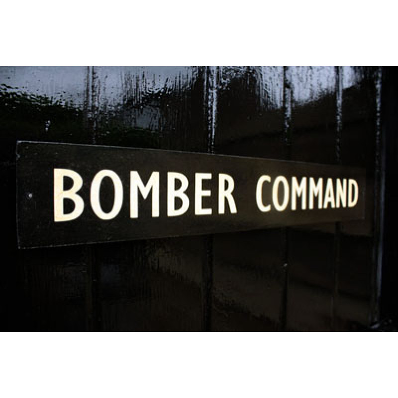 WW2 British Bomber Command door sign