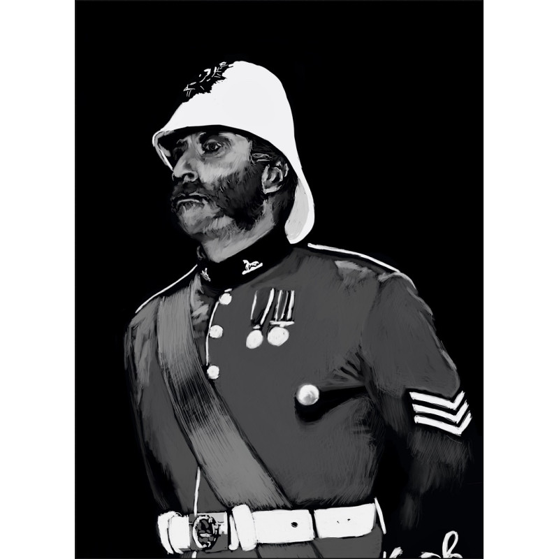 Colour Sergeant Bourne / Nigel Green print