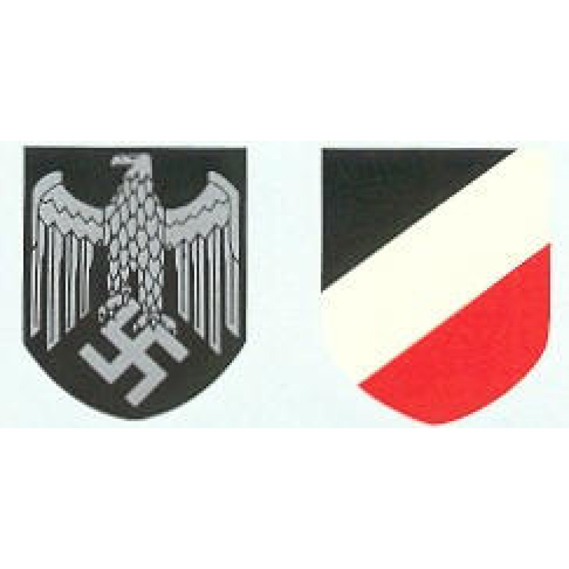 M35/M42 German Helmet Decal - Heer Decal