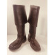 18th Century Square Toe Boots - brown