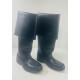 18th Century Square Toe Boots - black
