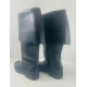 18th Century Square Toe Boots - black