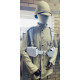 MILITARY PROP HIRE - History of British uniforms display - COLLECTION ONLY