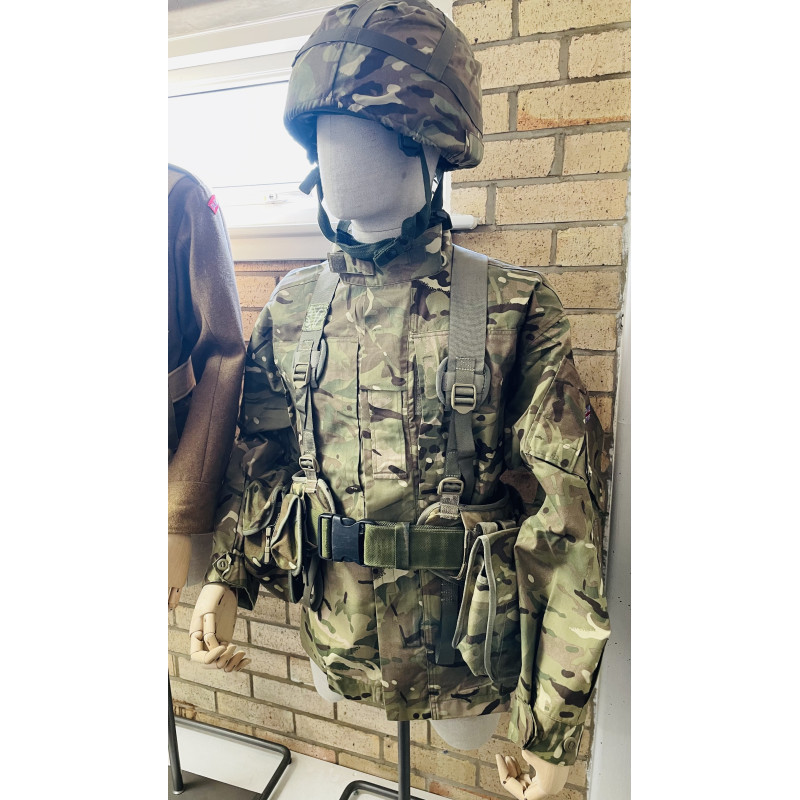 MILITARY PROP HIRE - History of British uniforms display - MODERN DAY - COLLECTION ONLY