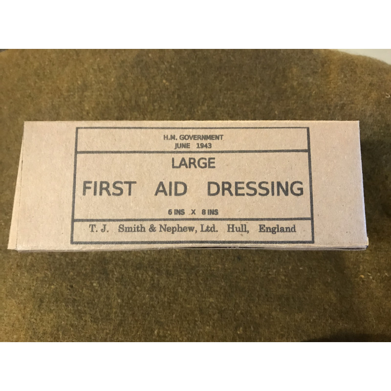 MILITARY PROP HIRE - Red Cross medical field dressing boxes