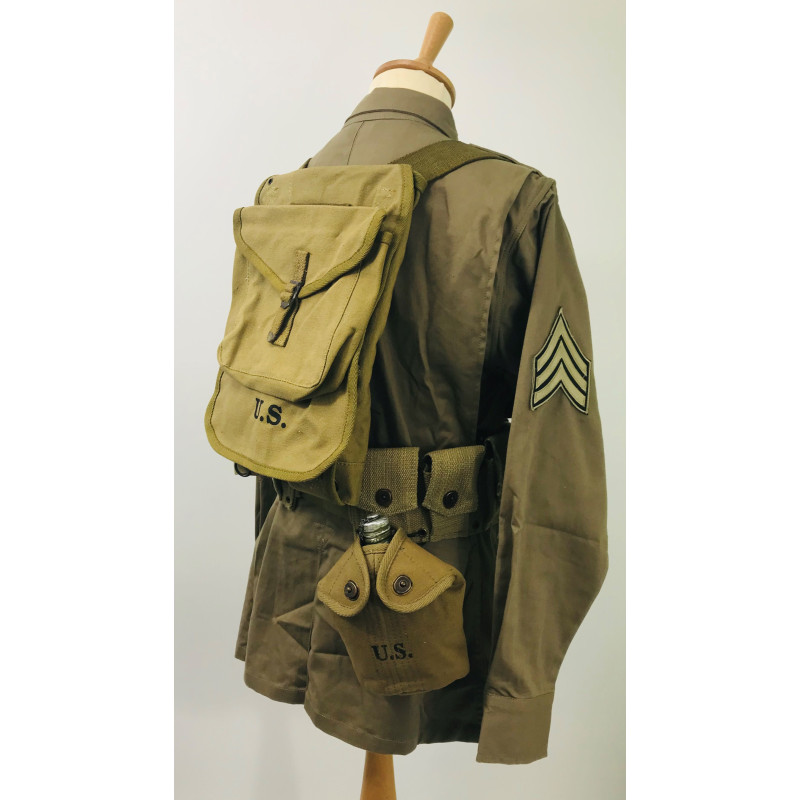 WW2 US equipment prop hire - Infantry Webbing Set