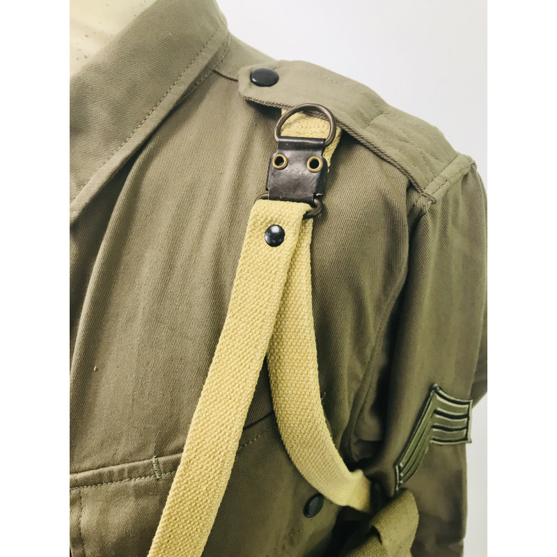 WW2 US equipment prop hire - M1936 suspenders y straps