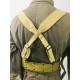 WW2 US equipment prop hire - M1936 suspenders y straps