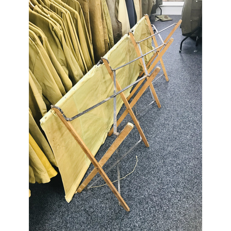 MILITARY PROP HIRE - WW1 WW2 British officers folding campaign BED