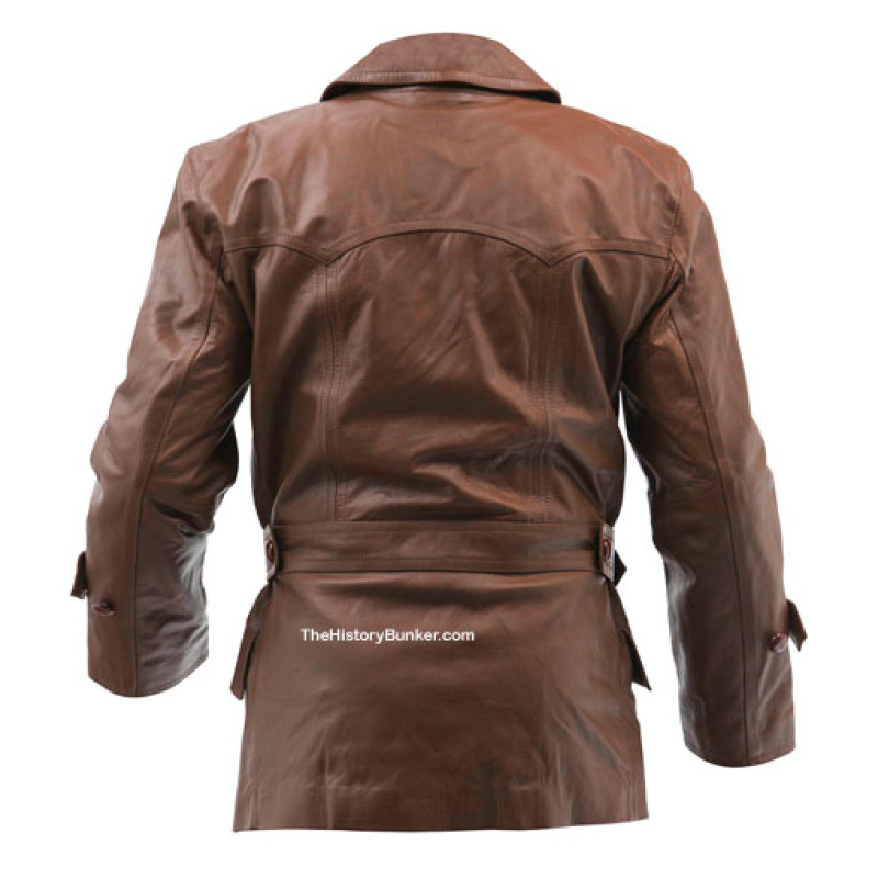 British 1920's Motor Racing Leather Jacket