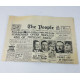 MILITARY PROP HIRE -  WW2 newspapers - The People Sunday 24th April 1945