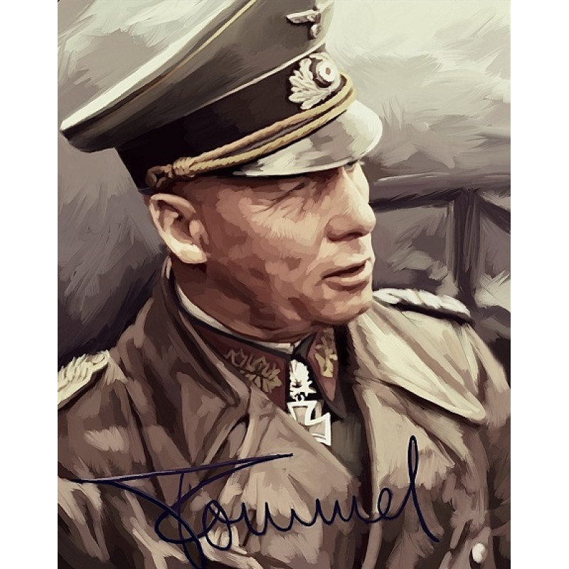 Field Marshal Rommel  print