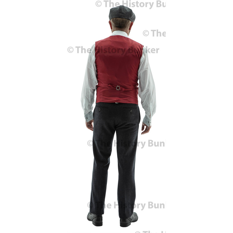 Edwardian Mens waistcoat - PIN STRIPE