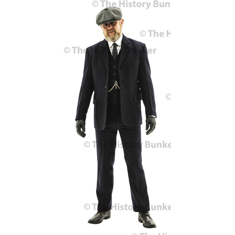  Edwardian Mens Suit - blue