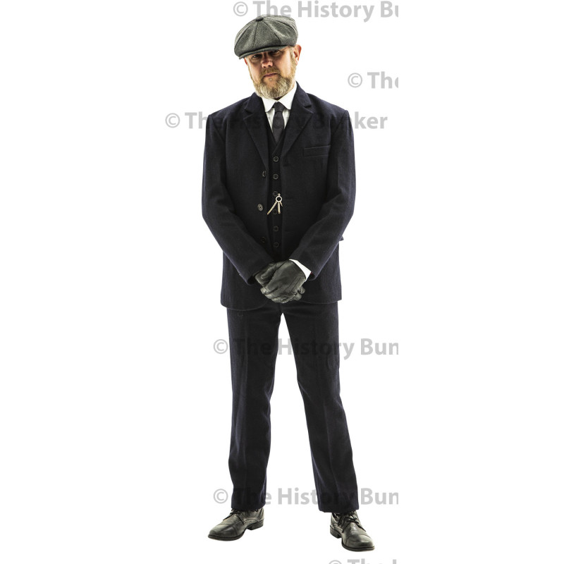  Edwardian Mens Suit - blue