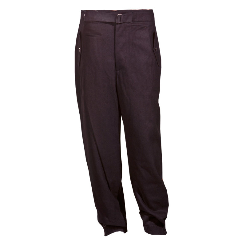 WW2 German Black Panzer Wrap Trousers