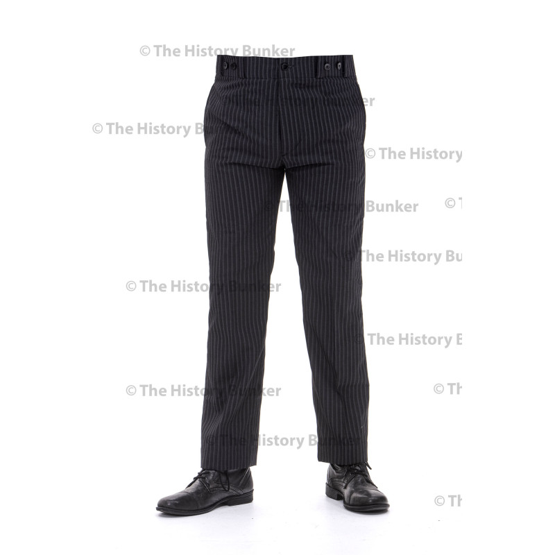  Edwardian mens trousers - pin stripe