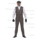 Edwardian Mens waistcoat - BROWN