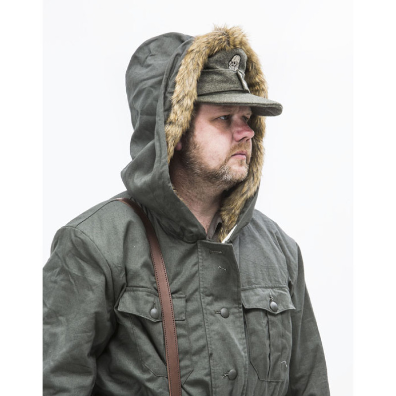 German Fur Lined Winter Parka