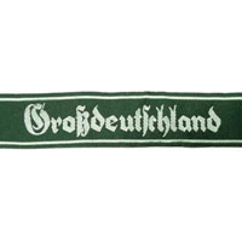 Grossdeutschland Cuff Title - Early Version