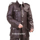 WW2 German style M36 leather tunic BROWN