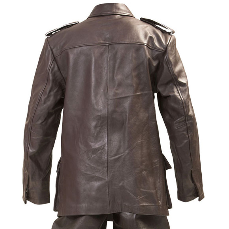 WW2 German style M36 leather tunic and breeches - ww2 german leather jacket - Karl Ruprecht Kroenen