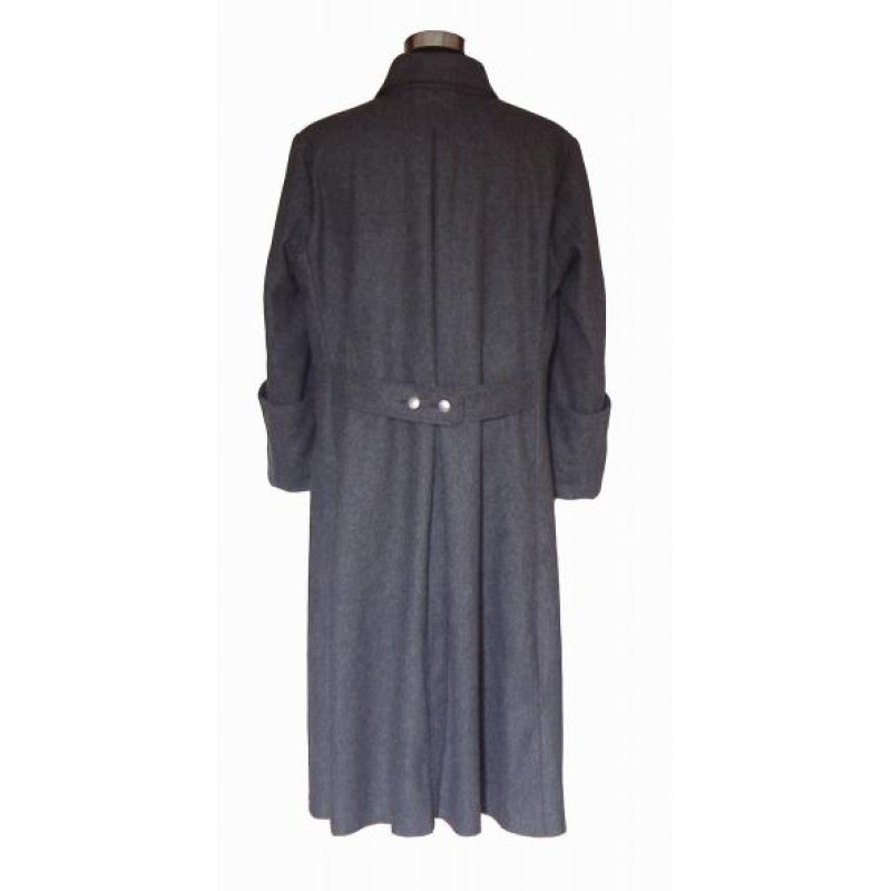German M40 Field Grey Overcoat - For Hire
