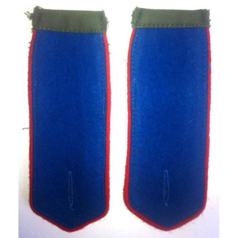 NKVD blue enlisted rank boards - WWII RED ARMY UNIFORMS