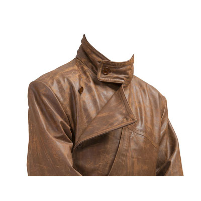 WW1 RFC Royal Flying Corps leather coat - VINTAGE LOOK