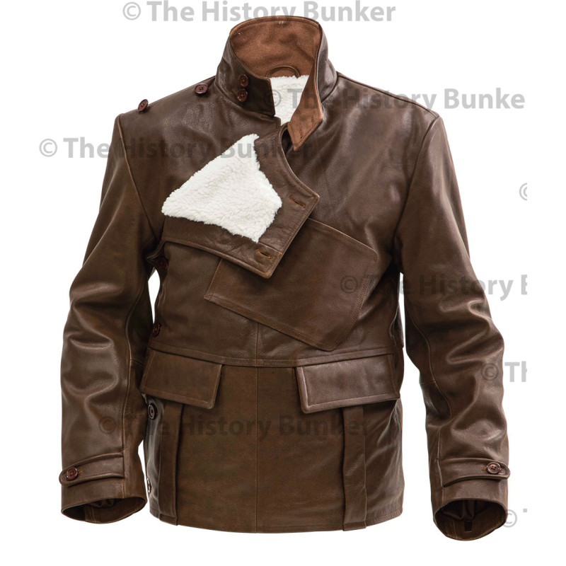 WW1 Royal Flying Corps leather coat  short version