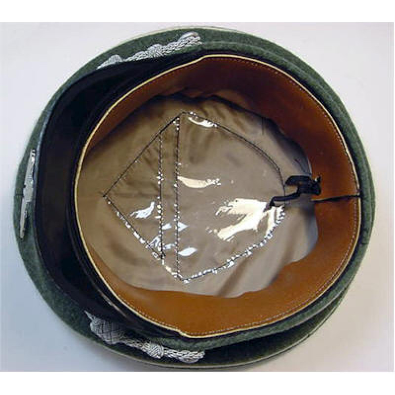 SS Officers Field Grey Visor Cap