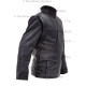 WW1 Royal Flying Corps leather coat  short version - BLACK