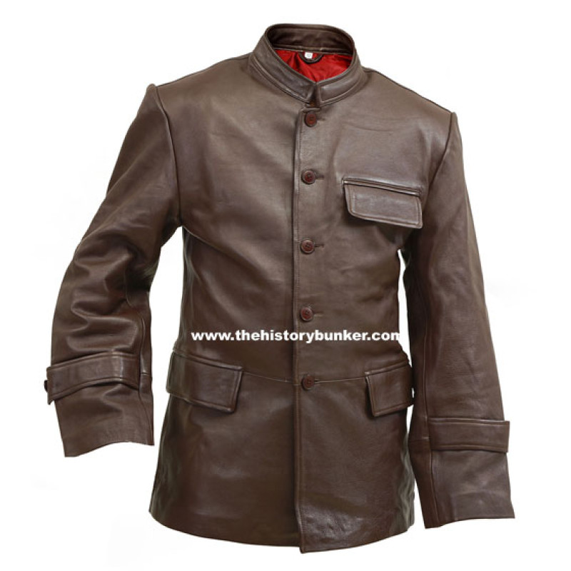 U-Boat crew leather jacket - German Navy leather - vintage leather jacket