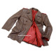 U-Boat DECK leather jacket - German Navy leather (BROWN) - vintage leather jacket
