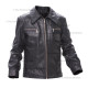 WW2 German Luftwaffe Stumbock leather jacket BLACK