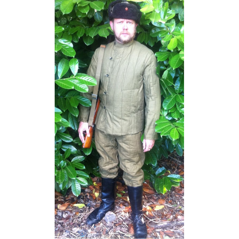 WW2 Soviet Red Army Telogrieka Winter Uniform for hire